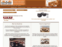 Tablet Screenshot of eightpointtrailer.com